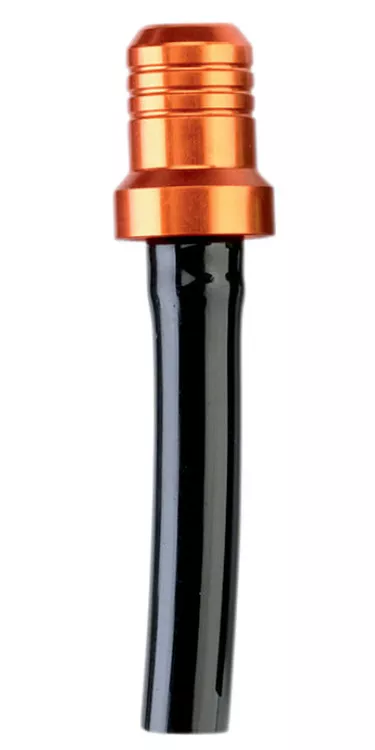 Moose Orange Aluminum One-Way Vent Cap & Hose (0703-0261)