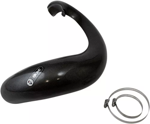 Moose Pipe Guard for Stock 2-Stroke Pipe Carbon Fiber (1861-1264)