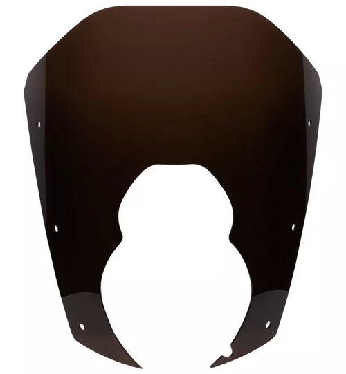 Moose Shorty Adventure Dark Tint Windscreen (-5") (2312-0206)
