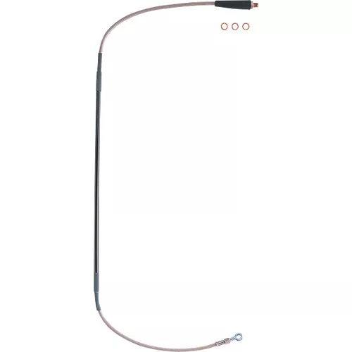 Moose Stainless Steel Braided Brake Line (MS01-1035)