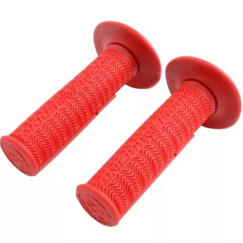 Moose Stealth MX Red Twist Throttle Handlebar Grips (0630-0392)