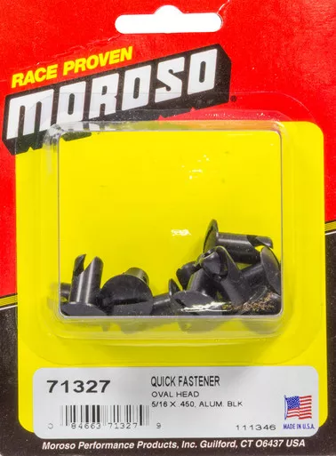 Moroso Oval Head Quick Fastener 5/16 x .450 71327
