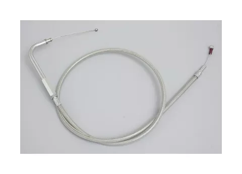 Motion Pro Armor Coat Stainless Idle Cable For Harley Dyna 1993-2005