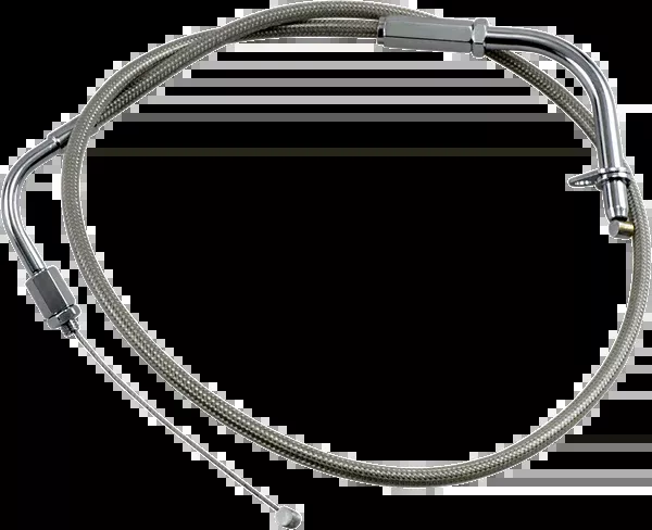 Motion Pro Armor Coat Stainless Steel Throttle/Idle Cable For Cruisers – Pull – 650 V-Star Custom