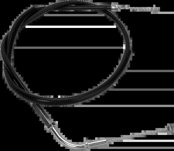Motion Pro Black Vinyl Throttle Cable – Push – ’85-’97 Ninja/Zr