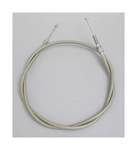 Motion Pro Stainless Clutch Cable For Harley Touring 1968-1982 (+6″)