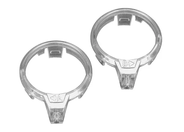 Motor LED Lens (Left & Right), Aton (Clear, Red, Blue, Orange, or Green)