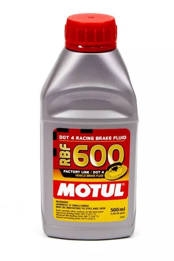 Motul RBF Brake Fluid 600 Degr ee 1/2 Liter MTL100949
