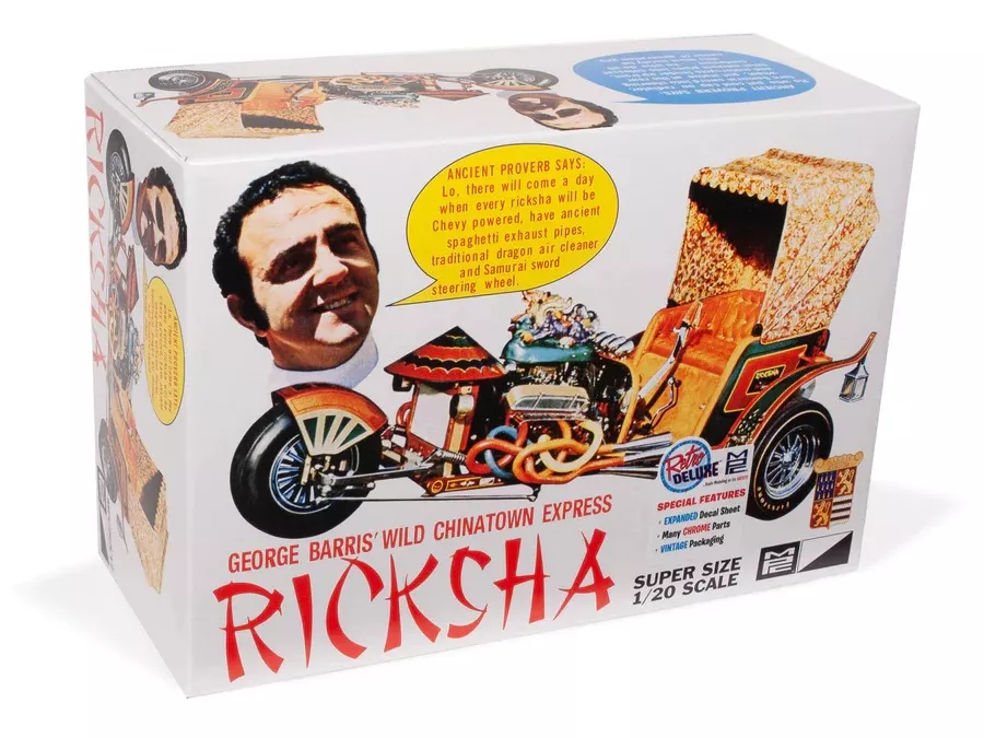 MPC 1960's "Ricksha" by George Barris 1:20 Scale Model Kit
