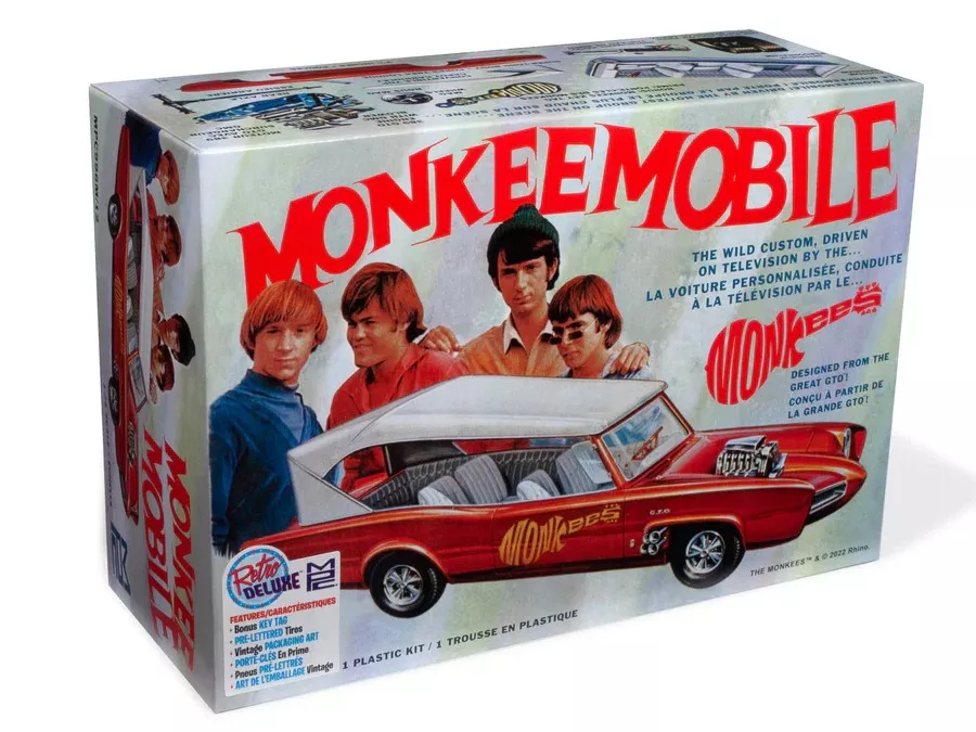 MPC Monkeemobile GTOFrom the 1960's TV "The Monkees"; 1:25 Scale Model Kit