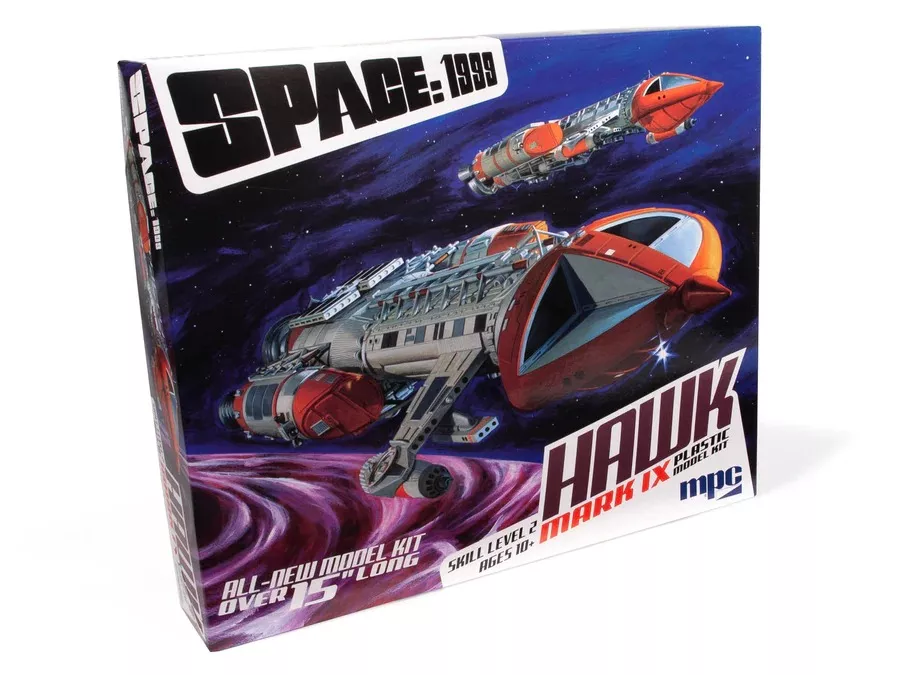 MPC Space: 1999 "Hawk Mark IX" Space Ship Based on the Gerry Anderson Show "Space: 1999" (1:42 Scale Model Kit)