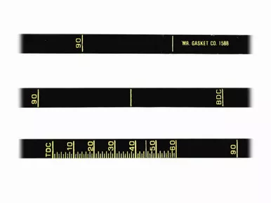 Mr. Gasket Sbc 6-3/4in Timing Tape 1588