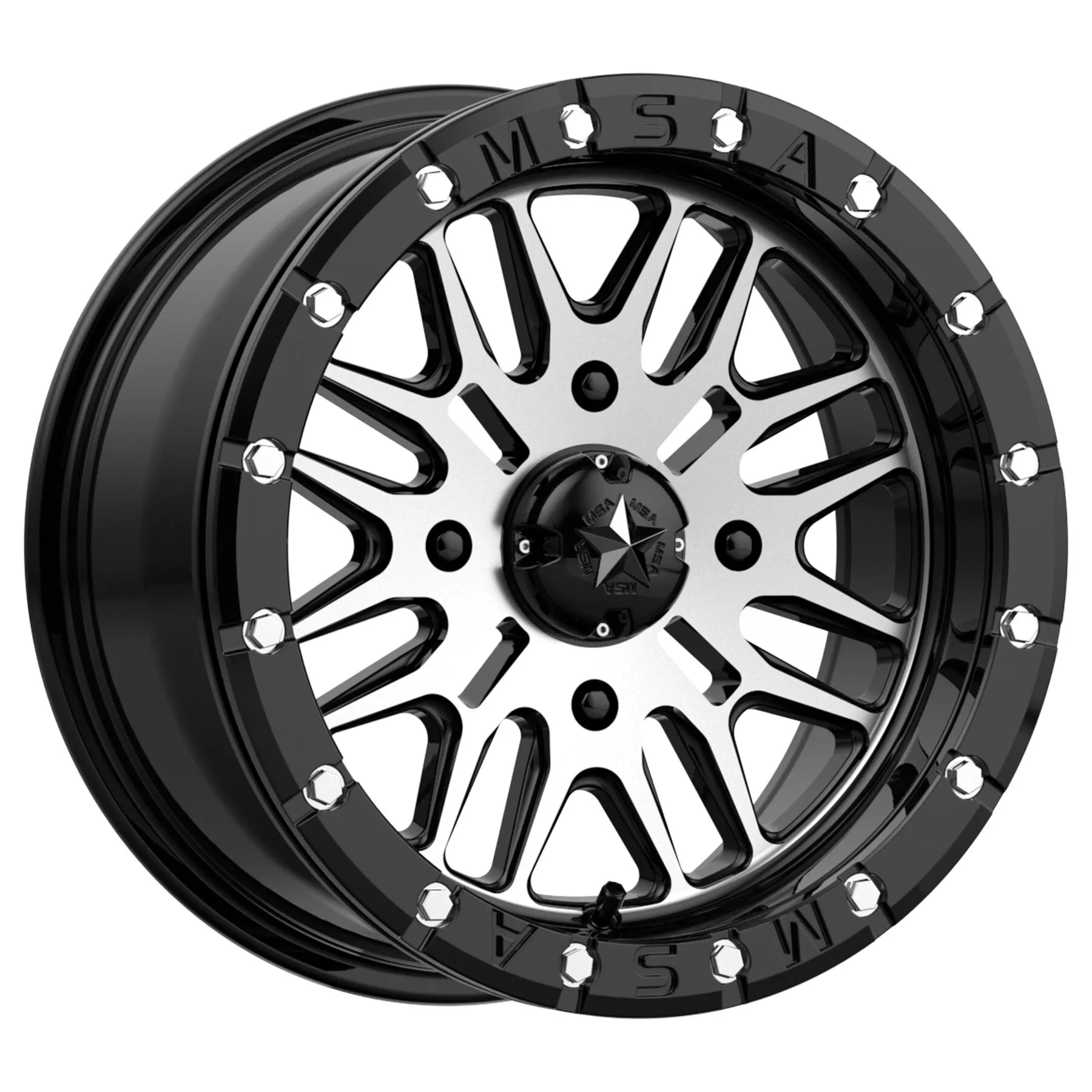 MSA Offroad M37 Brute Beadlock Wheel 4/110