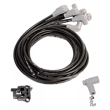 MSD 31223 Black 8.5mm Super Conductor Spark Plug Wire Set, 8 Pack