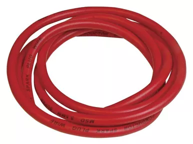 MSD 8.5mm Red Super Conductor Spark Plug Wire Bulk 100' 34049
