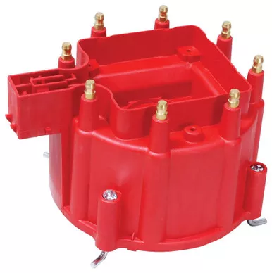 MSD GM HEI Distributor Cap Red 8411