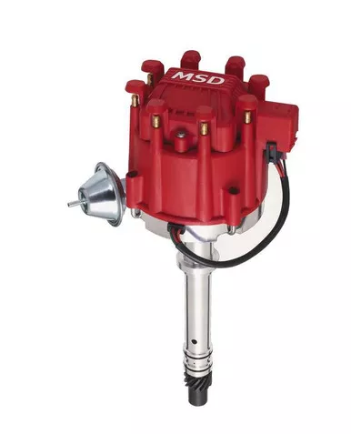 MSD Pro-Billet HEI Distributor for Chevy V8 Engines with Vacuum Advance 8365