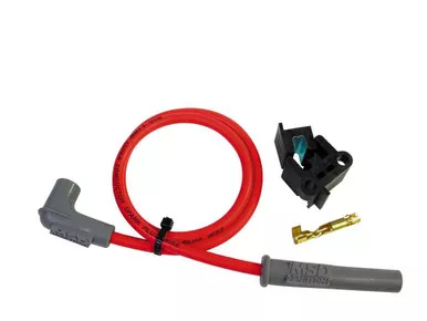 MSD Super Conductor 8.5mm Spark Plug Wire 48" Red 34069