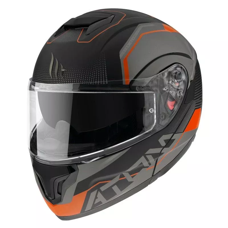 MT Atom V Helmet Quark Fluo Orange
