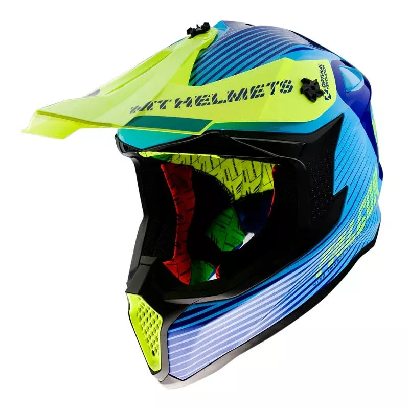 MT Falcon Helmet System Yellow HI-VIZ