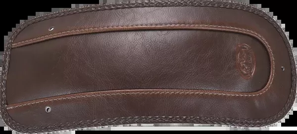 Mustang Fender Bib – Smooth – Distressed Brown – HD Touring ’97-’25