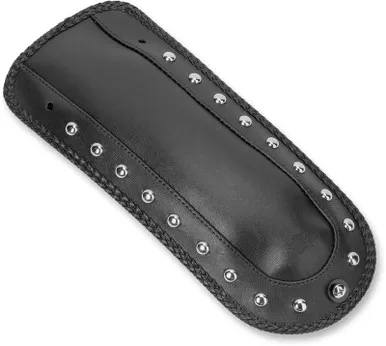 Mustang Fender Bib Studded Chrome Solo Seat - 78113