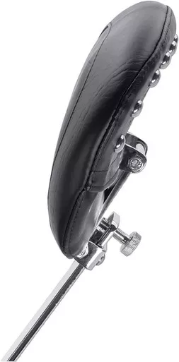 Mustang Removable Driver Backrest Chrome Studded - 79588