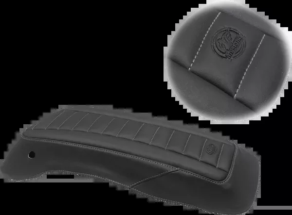 Mustang Saddlebag Lid Covers – Black/Gunmetal Gray – FL ’14-’24