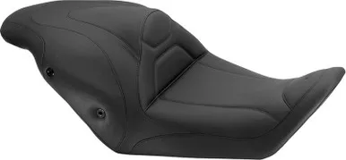 Mustang Seat Tripper Fastback Stitched Black F6B - 76840