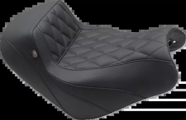 Mustang Squareback/Fastback Solo Seat – Black – Diamond Stitch – Vulcan S ’15-’23