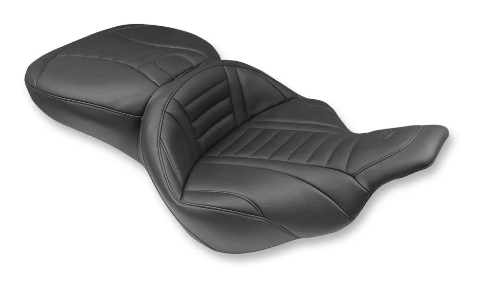 Mustang Super Touring Deluxe Seat For Harley Touring 1997-2007