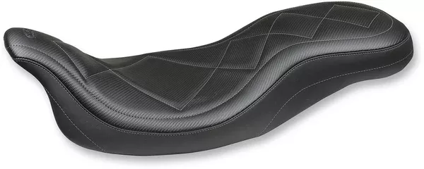 Mustang Super Tripper Seat - Carbon - FL '08-'25