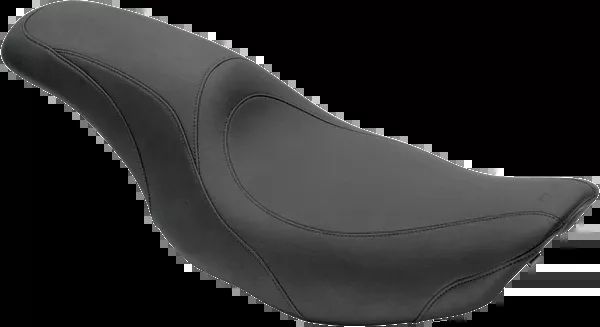 Mustang Tripper™ Fastback Seat - Stitched - Black - FLHR/FLHX '97-'07