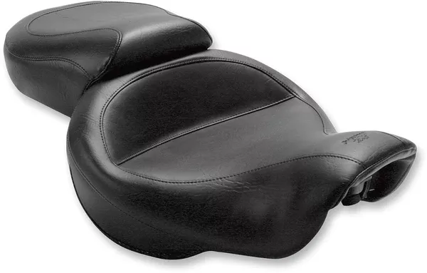 Mustang Vintage Style Seat – Wide – Smooth – Black – Dyna