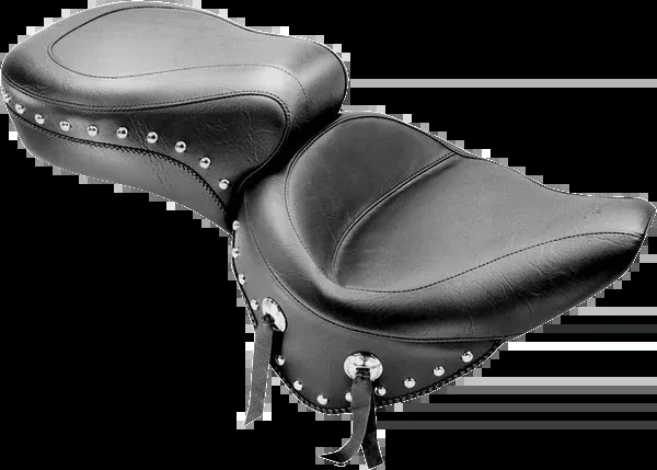 Mustang Wide Studded Seat – Softail ’00-’05