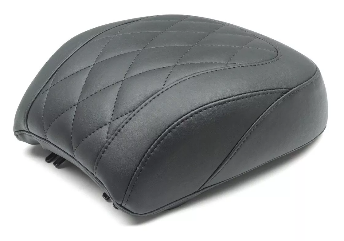 Mustang Wide Tripper Diamond Passenger Seat For Harley Softail Fat Boy 2018-2026