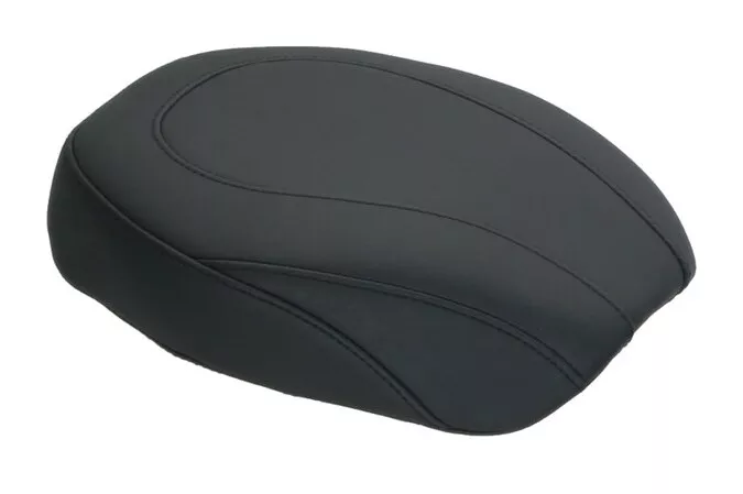Mustang Wide Tripper Smooth Passenger Seat For Harley Dyna 2006-2017