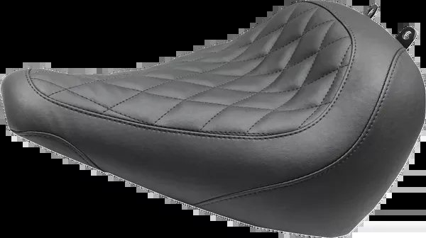 Mustang Wide Tripper™ Solo Seat – No Backrest – Diamond – Black Stitch – FXBR ’23-’25