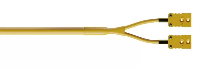 Mychron 2T Patch Cable with Dual Thermocouple Connections