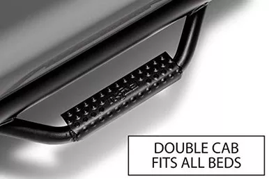 N-FAB For 2017 Chevy-GMC 2500/3500 Double Cab Nerf Step Cab Length C1773QC-TX