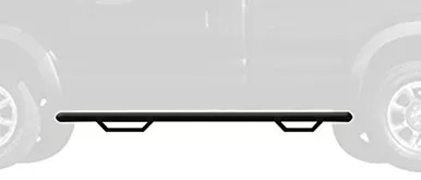 n-FAB J9746-TX Nerf Step Bar, Textured Black