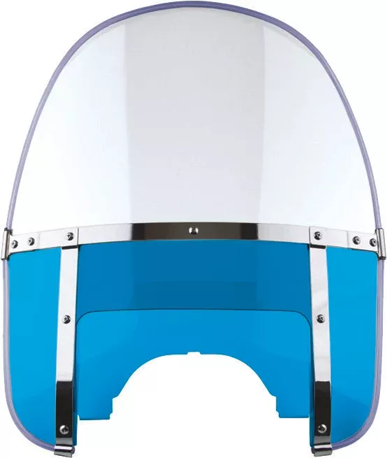 National Cycle Heritage Beaded Windshield Blue Adjustable Window – N2232 For Harley Motorcycles 1980-2017