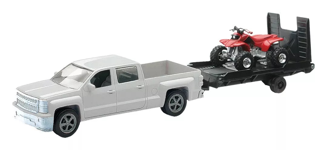 New Ray Toys Truck with ATV 1:43 Model