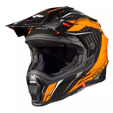 Nexx XWRL Atika Orange Gray Helmet