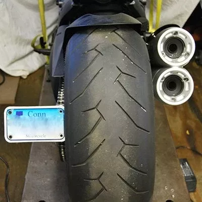 NRC Ducati Diavel 2 Position Fender Eliminator Bracket (Side Mount) (2010 – 2019)
