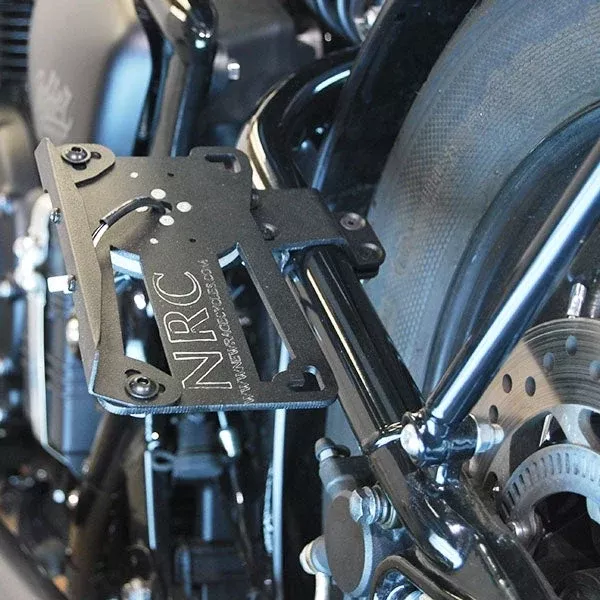 NRC Triumph Bobber Side Mount License Plate (2 Position) (2017 – Present)