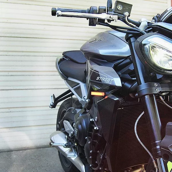 NRC Triumph Street Triple Front Turn Signals (2024 – Present)