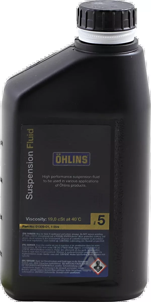 Ohlins Road And Track Suspension Fluid - 5wt - 1L