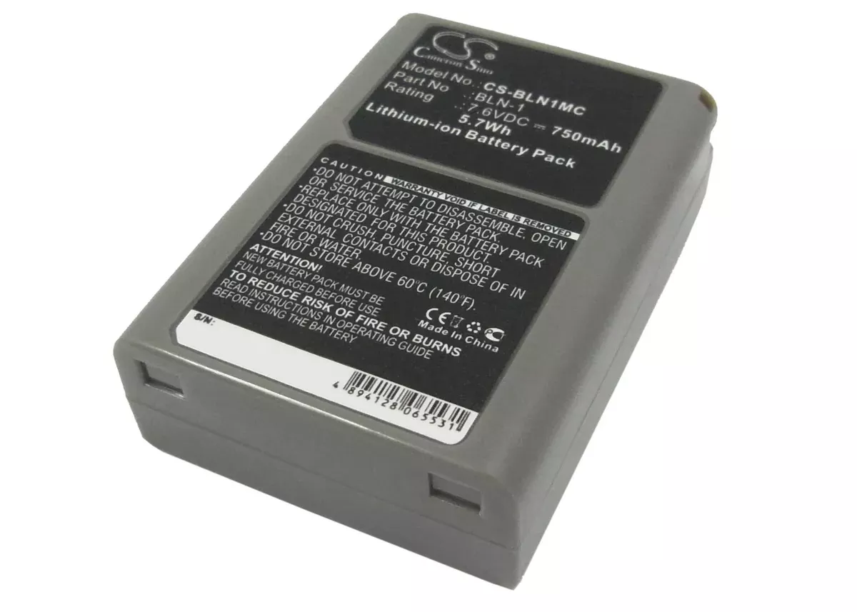 Olympus E-M5 OM-D EM5 E-M1 II EM1 II 750mAh Camera Replacement Battery
