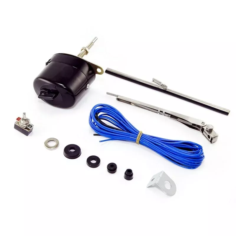 OMIX 24-Volt Wiper Motor Kit 19101.04 fits 1946-1967 Jeep CJ3 / CJ5 / CJ6 / Commando / DJ3 / DJ5 / DJ6 / Dispatcher / F4 / FC150 / FC170 / FC170HD / Gladiator / J-100 / J-2500 / Jeepster / Tornado / Universal / Utility / Wagoneer / Willys / Willys MB